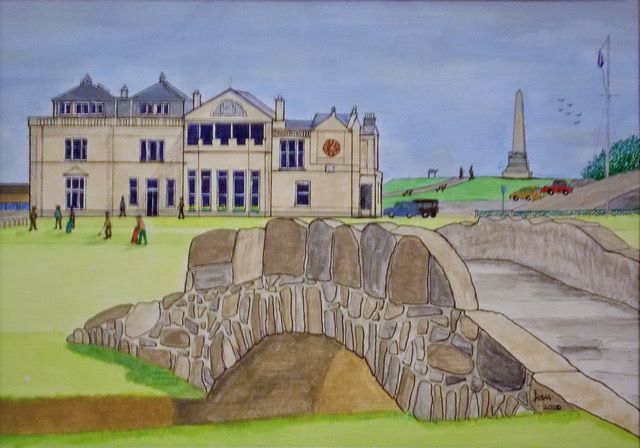 Swilken Bridge - - Peter Manson Swilken Bridge - - Peter Manson